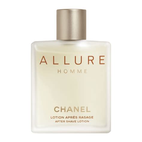 allure homme after shave moisturizer.